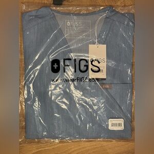 Figs Catarina Heather Indigo XS NWT